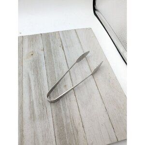 Hubert Stainless Steel Salad Serving mini Tongs 6"